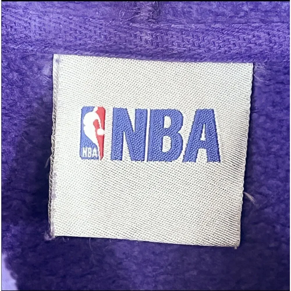 LA Lakers NBA Hoodie Basketball Sports Streetwear - Purple Gold, Size XL